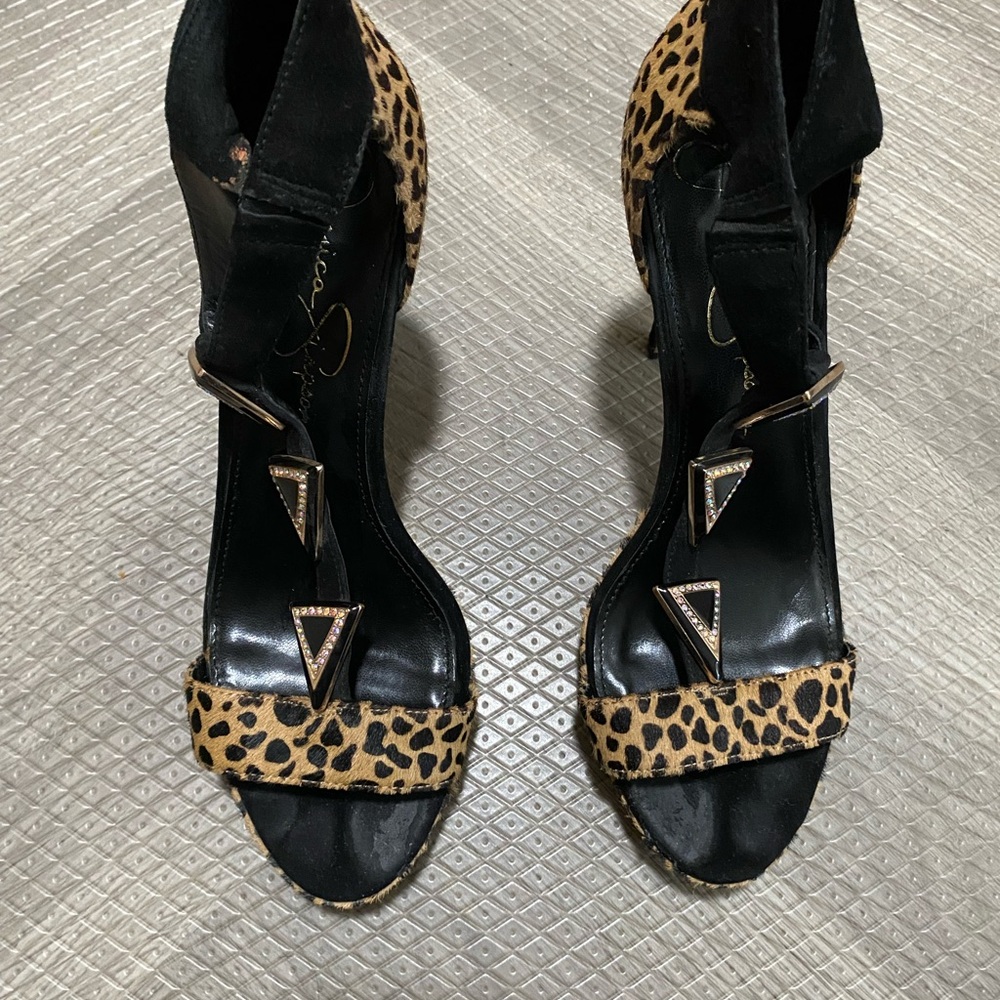 Jessica Simpson Leopard Heels